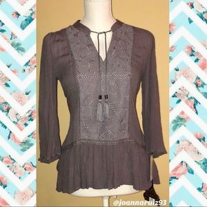 Knox Rose 🌹 Adorable Boho Top